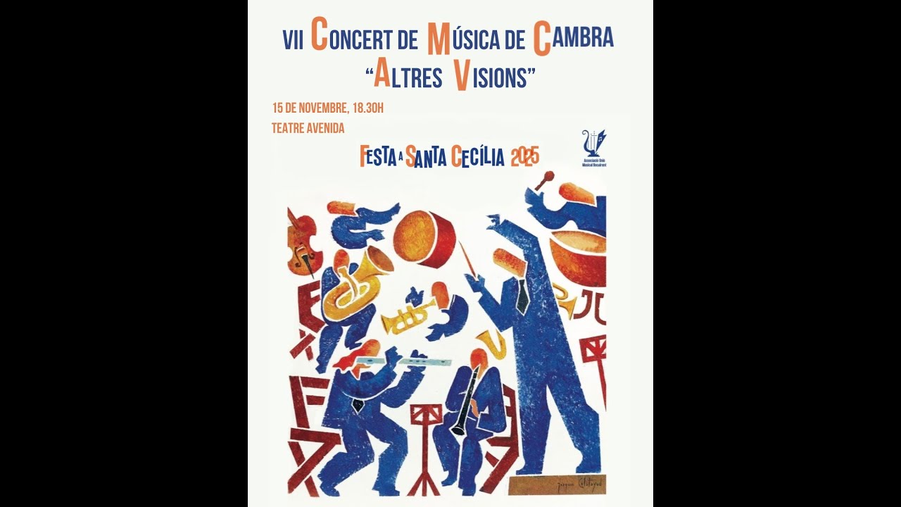 Santa Cecilia 2025: VII Concert Cambra Sta Cecília