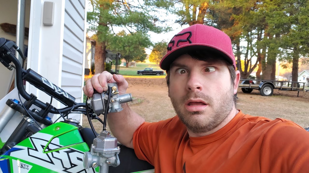 How Fast Is The Amazon Pit Bike With An Upgraded Carb?