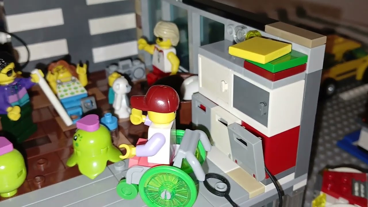 Salle de sport Lego MOC 