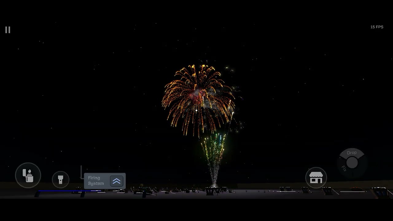 Our beautiful fireworks display
