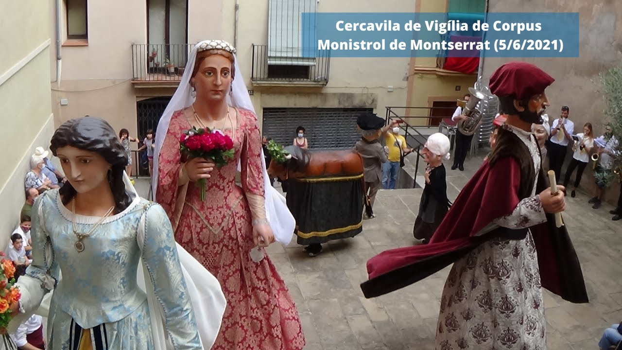 Cercavila de Vigília de Corpus - Monistrol de Montserrat (5/6/2021)