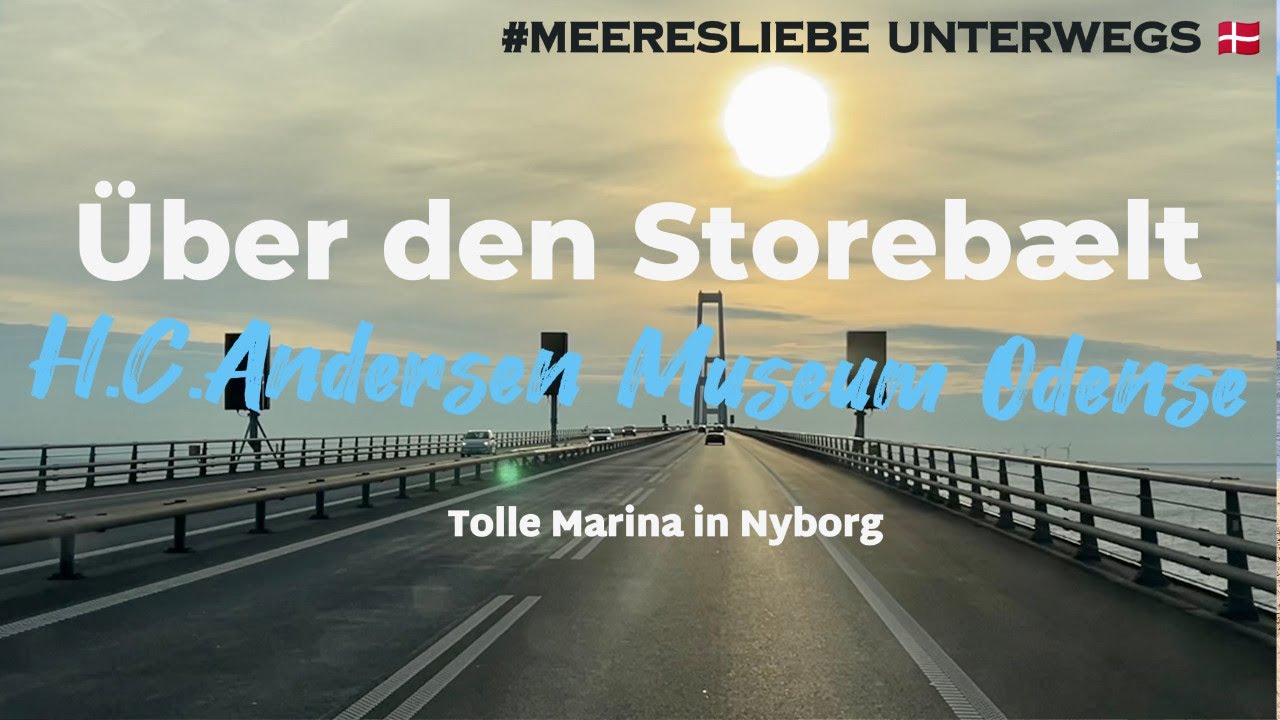 Über die Storebælt Brücke von Seeland Richtung Odense -  Vantour