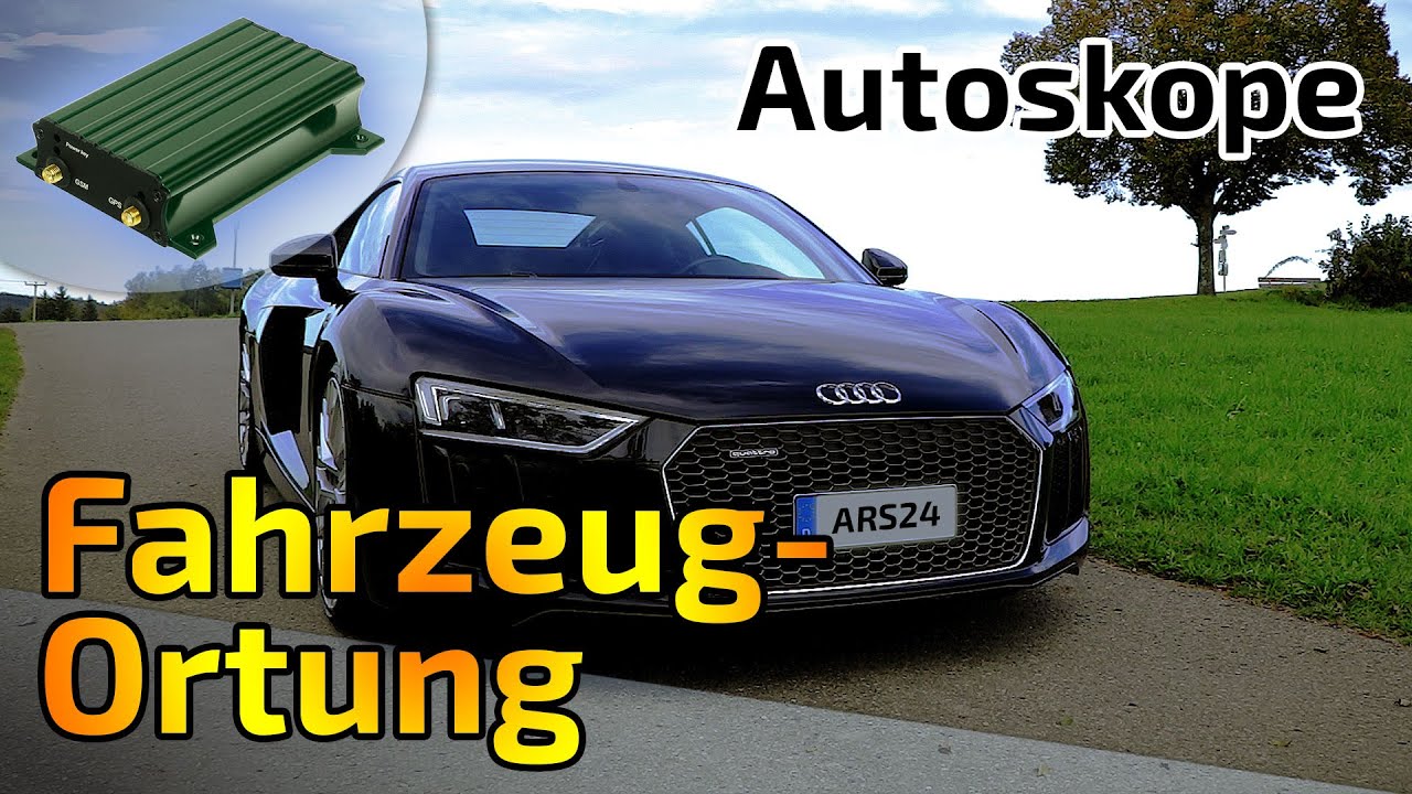 Fahrzeugortung einbauen im Audi R8 | GPS Tracker | Autoskope | ARS24