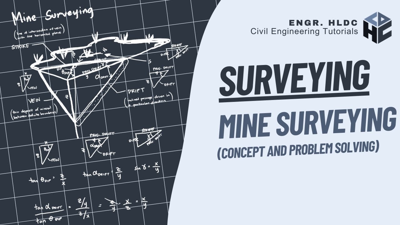 Higher Surveying | Mine Surveying | Concept and Problem Solving