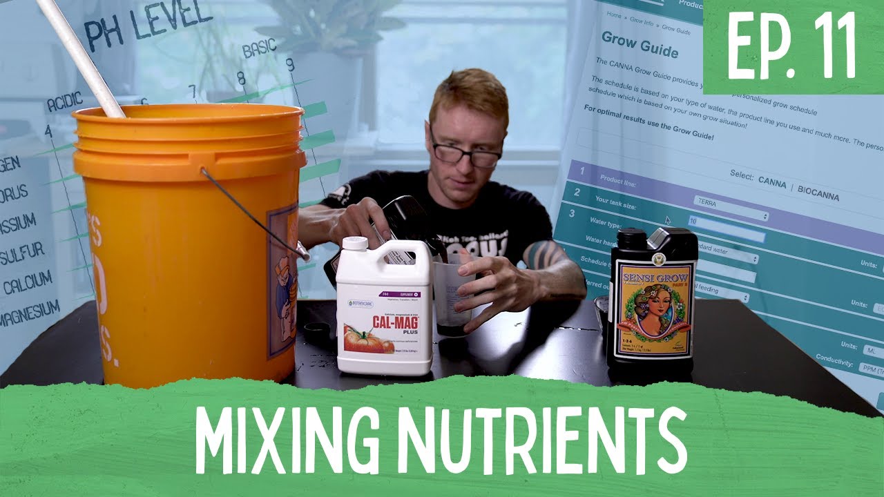 Ep. 11 - Mixing Nutrients