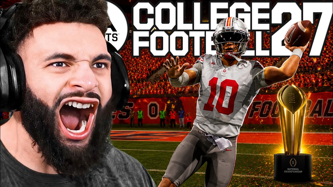 Сможет ли переведенный квотербек привести команду №1 к чемпионству? College Football 27: Путь к с...