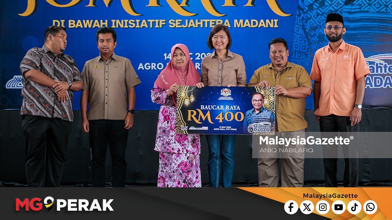MGPerak: Program Jom Raya: 200 Peserta eKasih Terima Baucar RM400