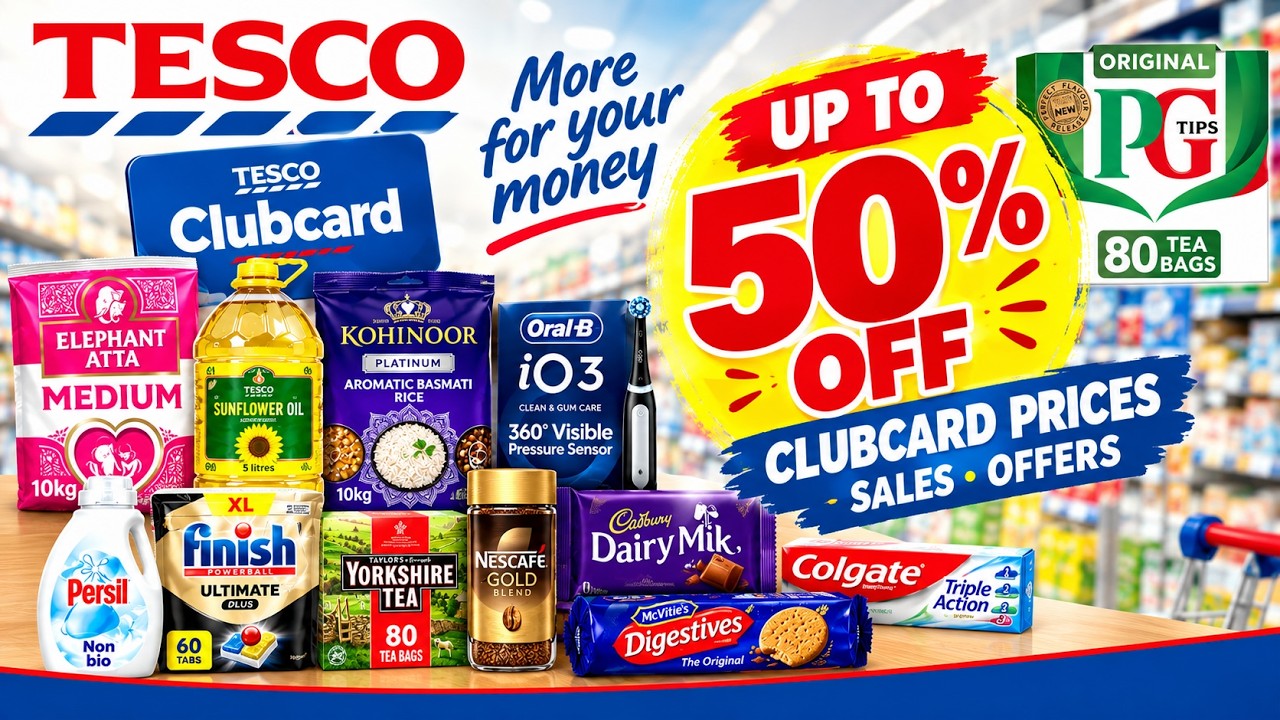 Tesco Clubcard Deals! HUGE Discounts & Half-Price Offers You NEED to See 🛒 | UK Shopping Deals