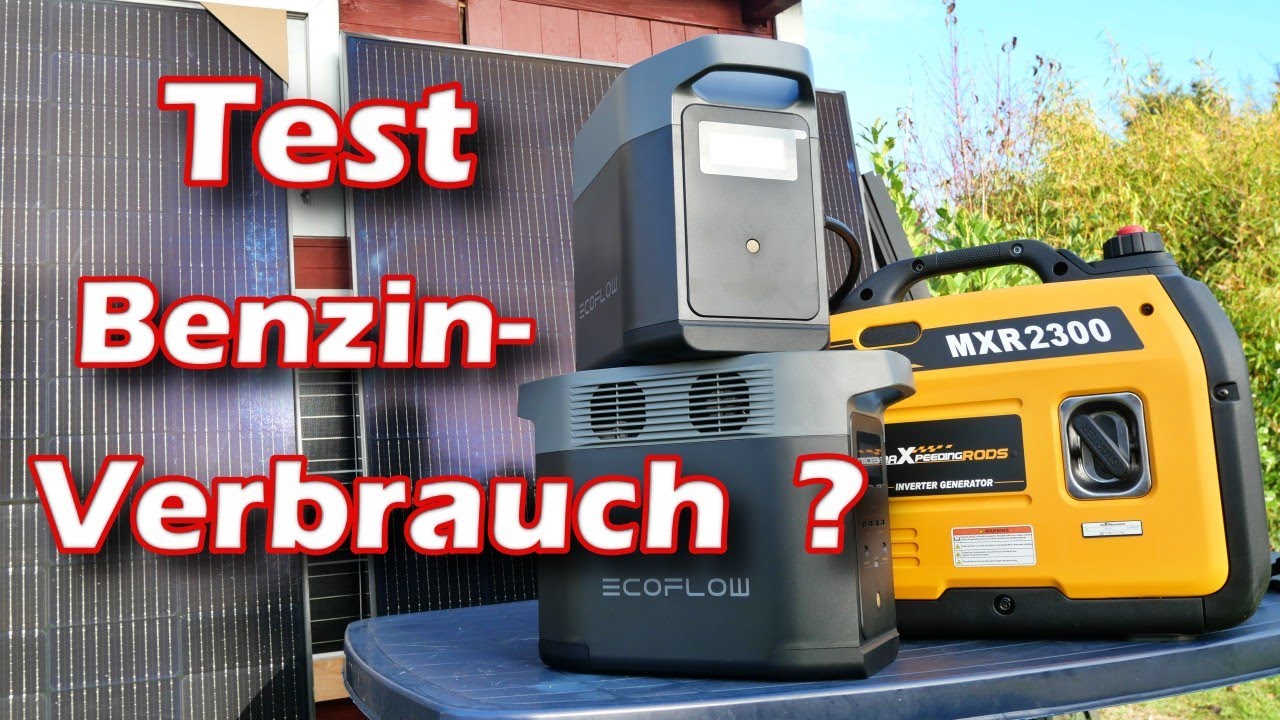 Notstromgenerator Benzinverbrauch?  Was ist sinnvoller beim Blackout? Generator oder Powerstation?