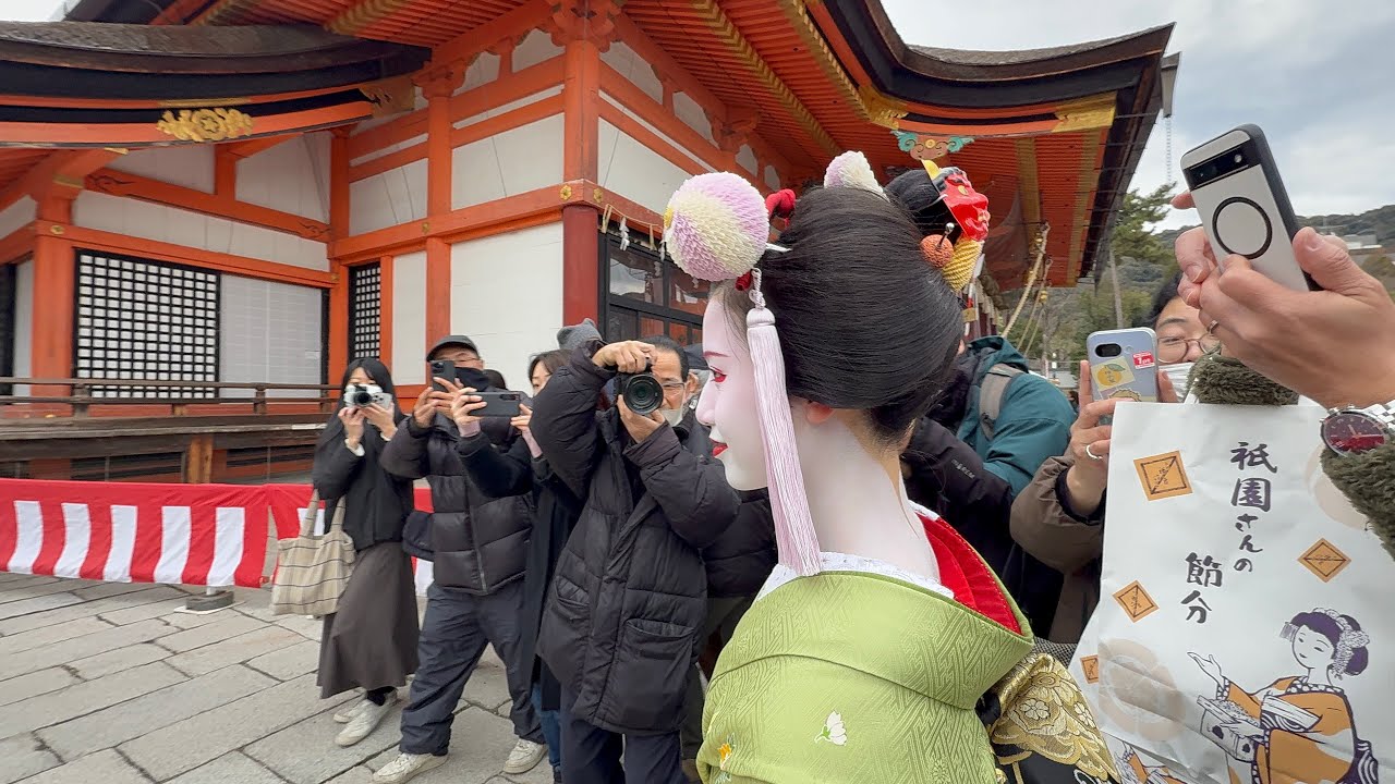 舞妓を初めて見た観光客の驚きの表情が忘れられない！