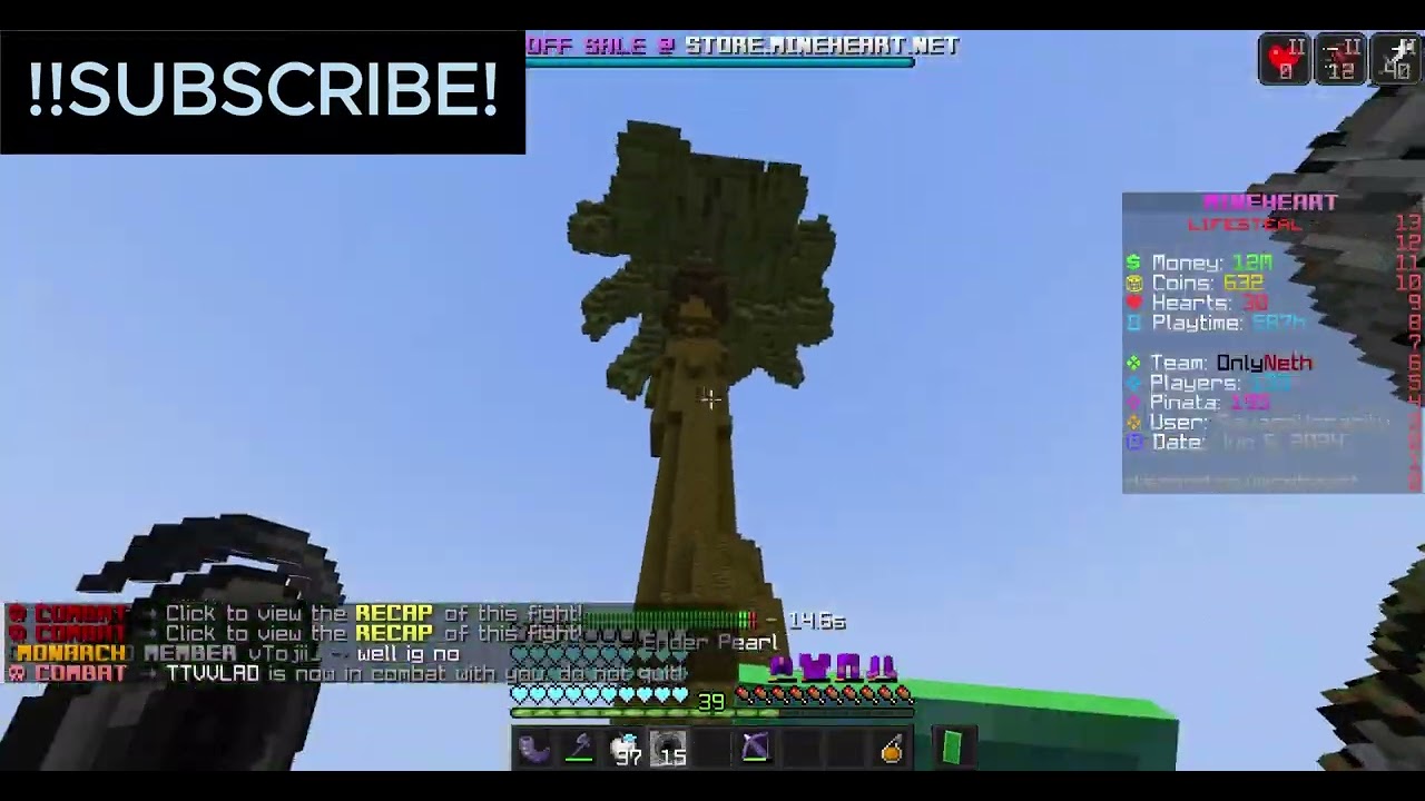 Escape Video of SavageVoracity Mineheart SMP