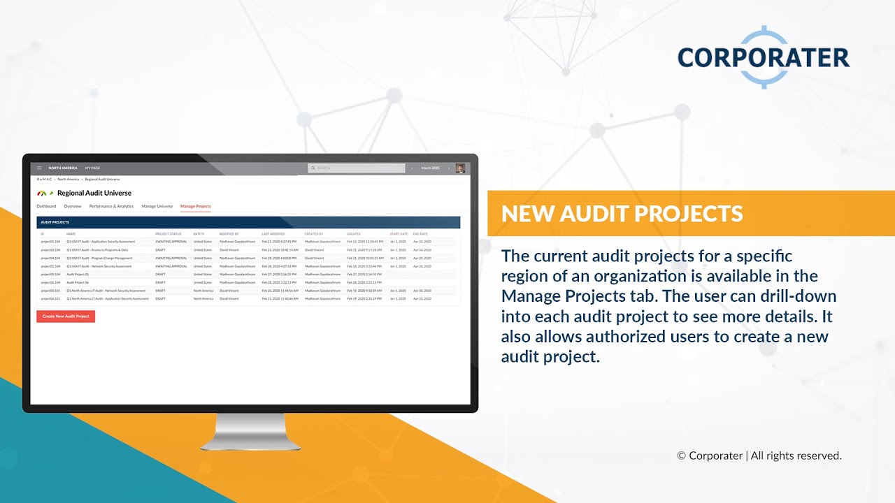 Internal Audit Management Solution | Governance, Risk and Compliance | Corporater