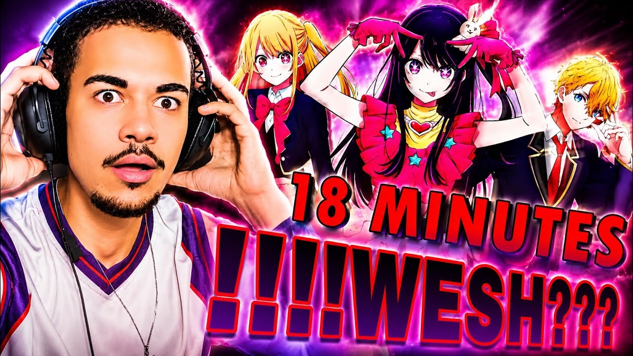 Je RÉAGIS à OSHI NO KO en 18 minutes de RE:TAKE  WSH ?!