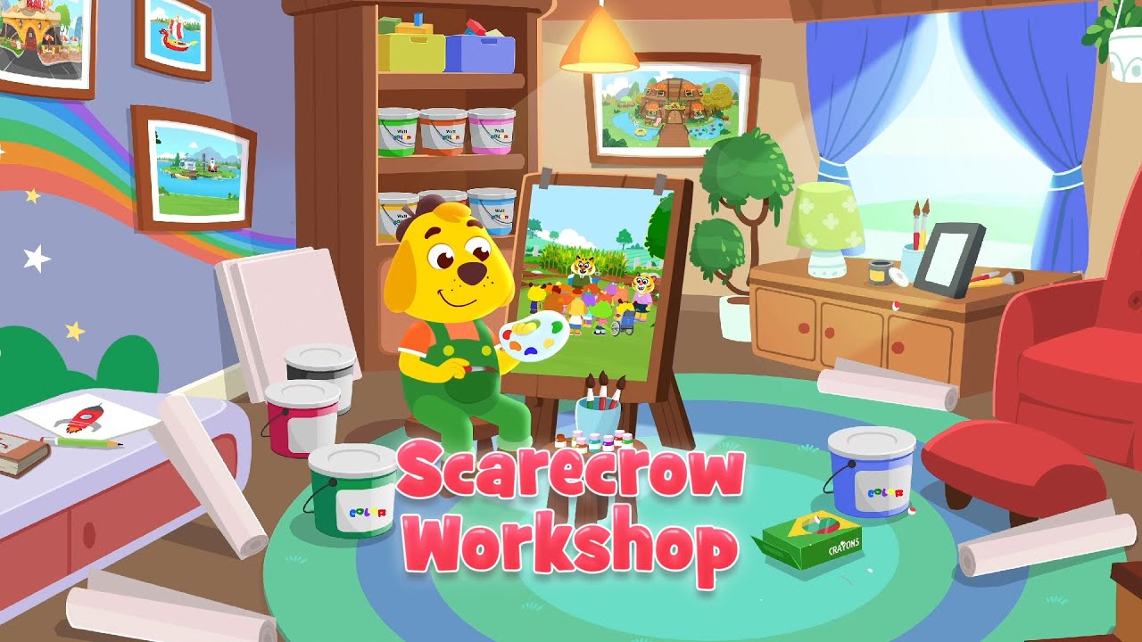 Captain Kidd S1 | Episode 7 | Scarecrow Workshop | Cartoons for kids