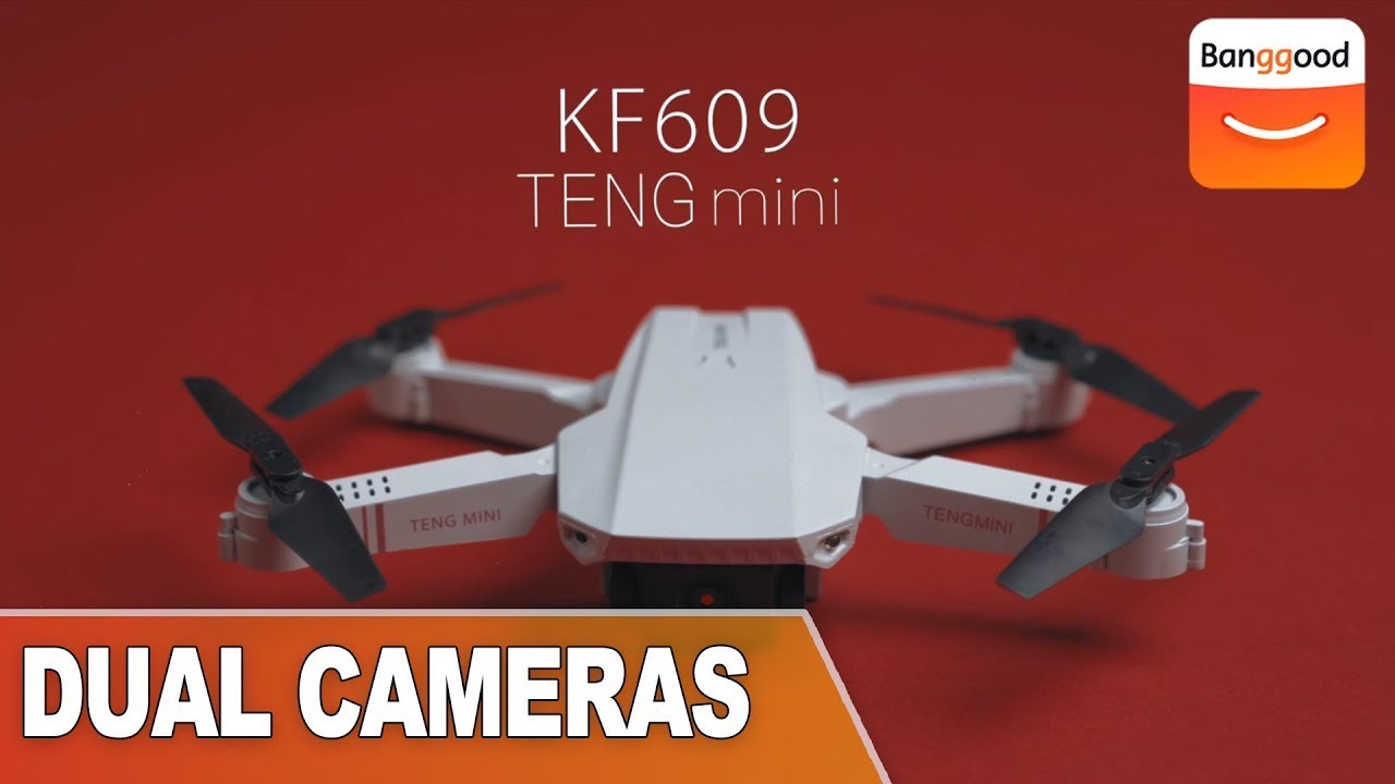 KF609 TENG Mini With Dual Cameras RC Quadcopter|Buy at Banggood