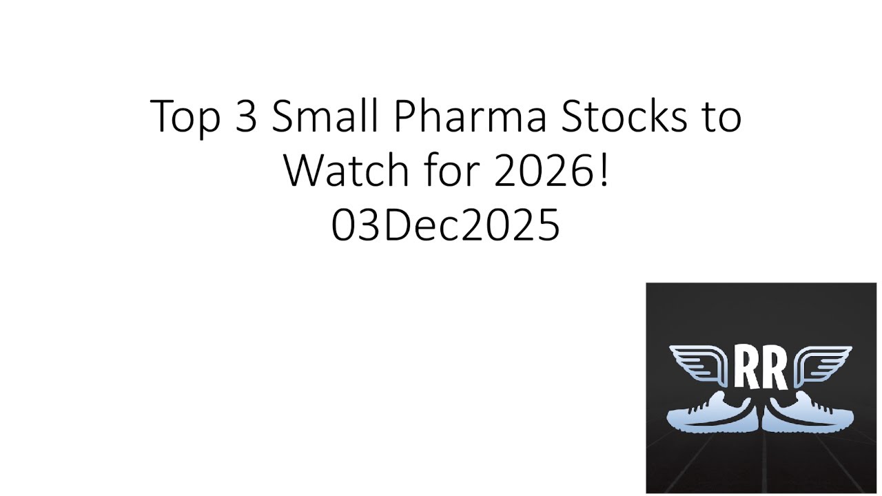 Топ-3 акций малых фармацевтических компаний, за которыми стоит следить в 2026 году!