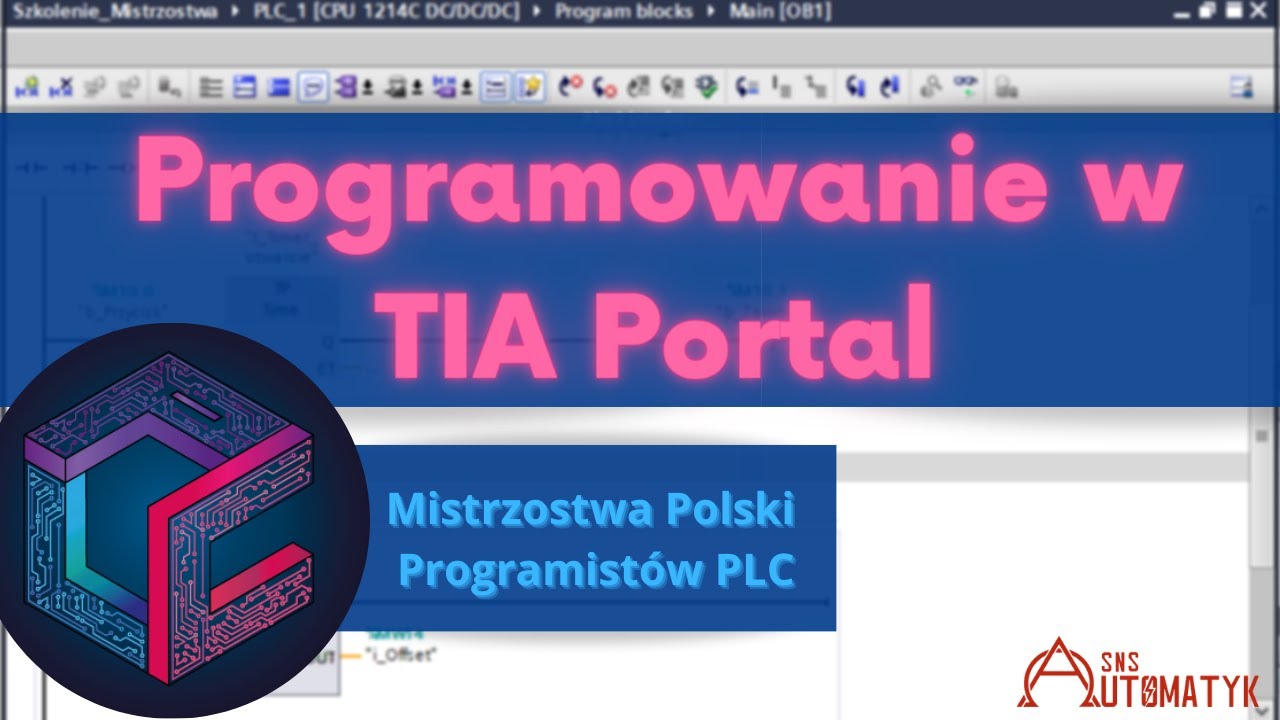 Zostań Mistrzem - Szkolenie od podstaw. Odcinek 1 - TIA Portal.