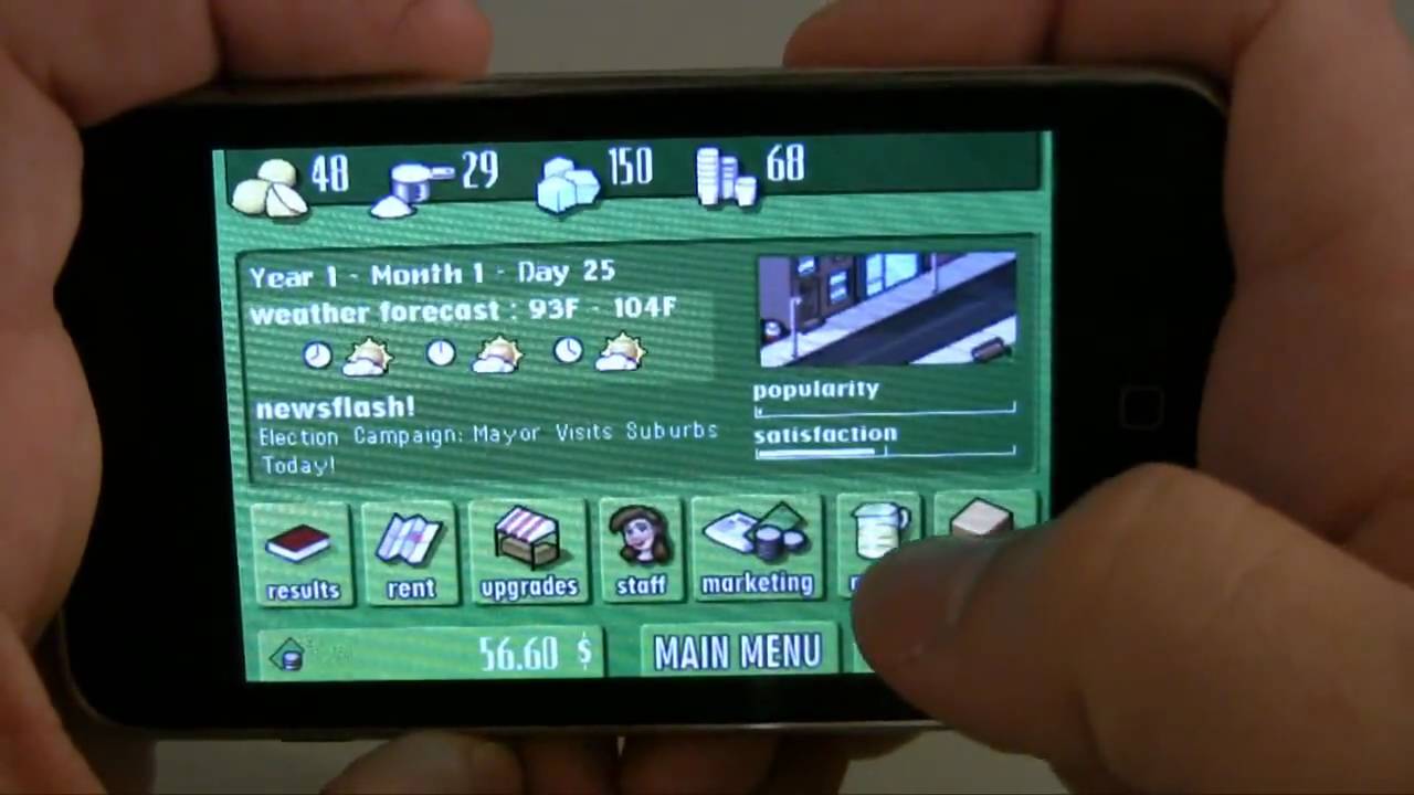 iPod / iPhone App Review - Lemonade Tycoon