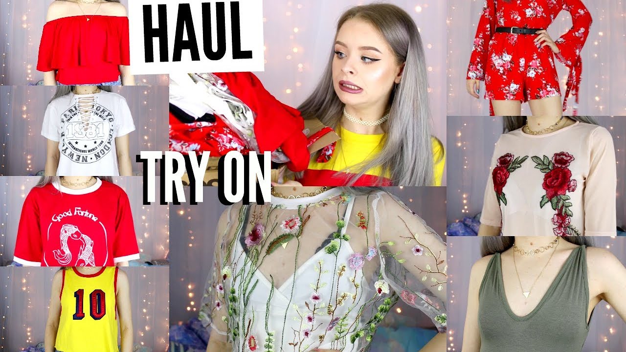 HUGE TRY ON HAUL!! ASOS, BOOHOO, NEWLOOK | sophdoesnails