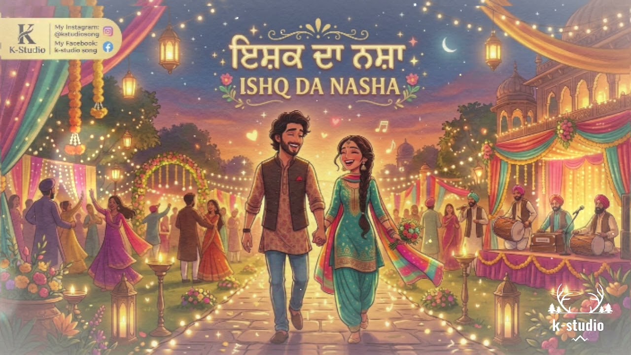 Ishq Da Nasha 🌹❤️(Love Vibe) [  Love song ] Recorded by K-studio #lovesong #love #song #feel