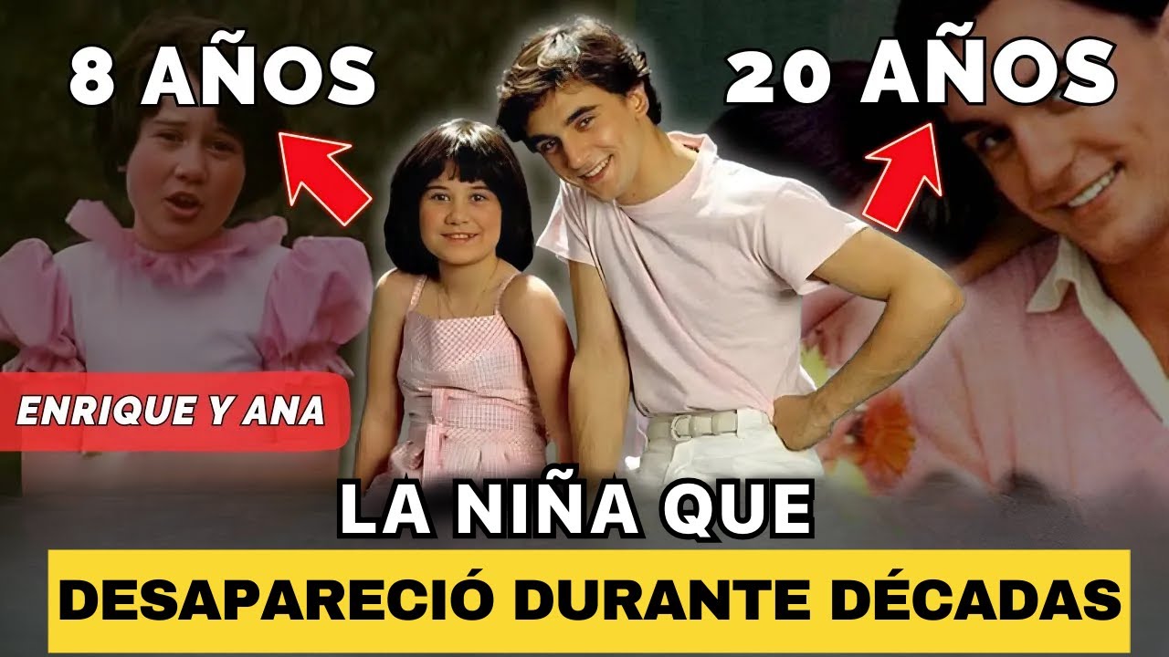 Ella tenía 8 años de edad, él 20 años cuando todo comenzó ( Esta es la historia de Enrique y Ana )