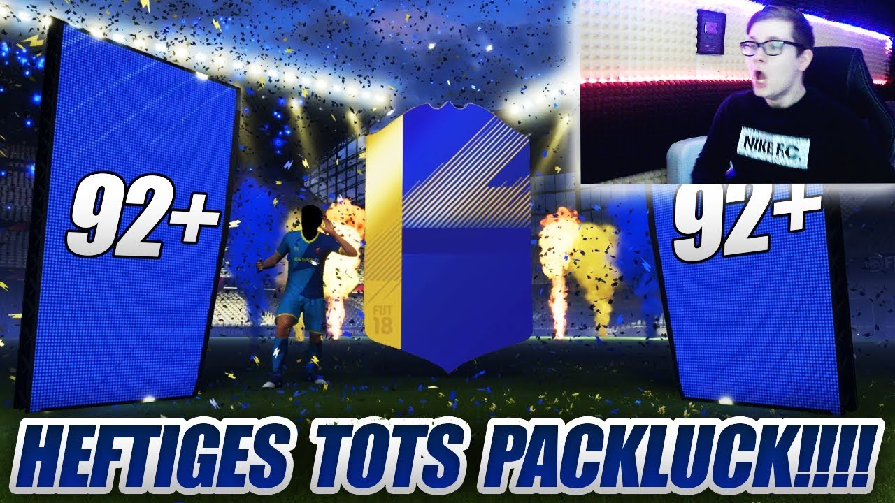HEFTIGE TOTS ESKALATION im PACK OPENING!!💎🤑😍 FIFA 18 OMG 92+ WALKOUT 😱 Team of the Season
