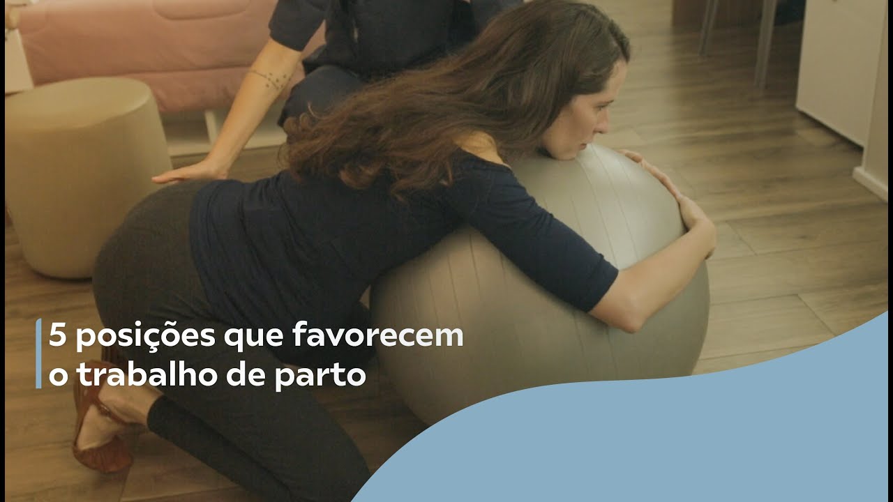 5 Posições que favorecem o trabalho de parto