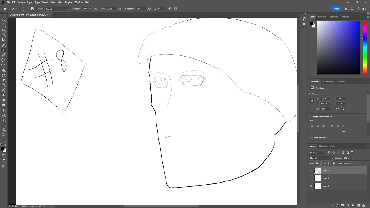 Day 8 | Loomis Method Really Helped