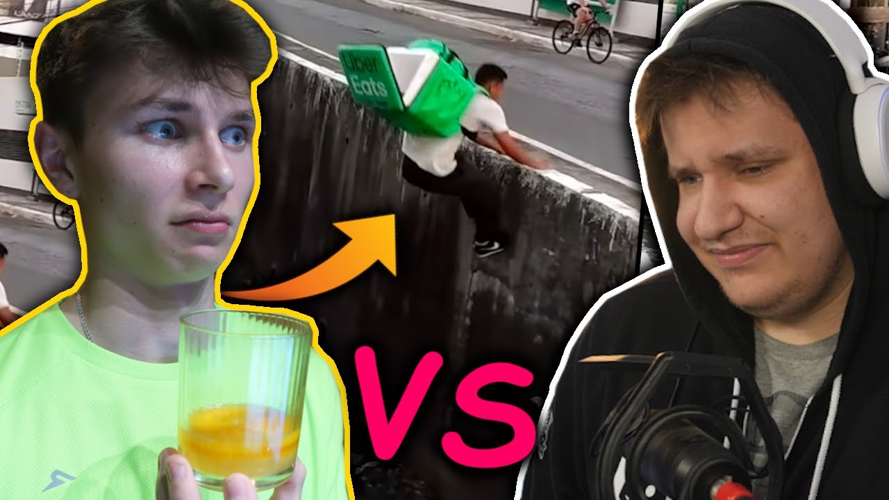 ZAŚMIEJESZ SIĘ = PIJESZ SUROWE JAJKO... MATEO VS Kacper Rietz