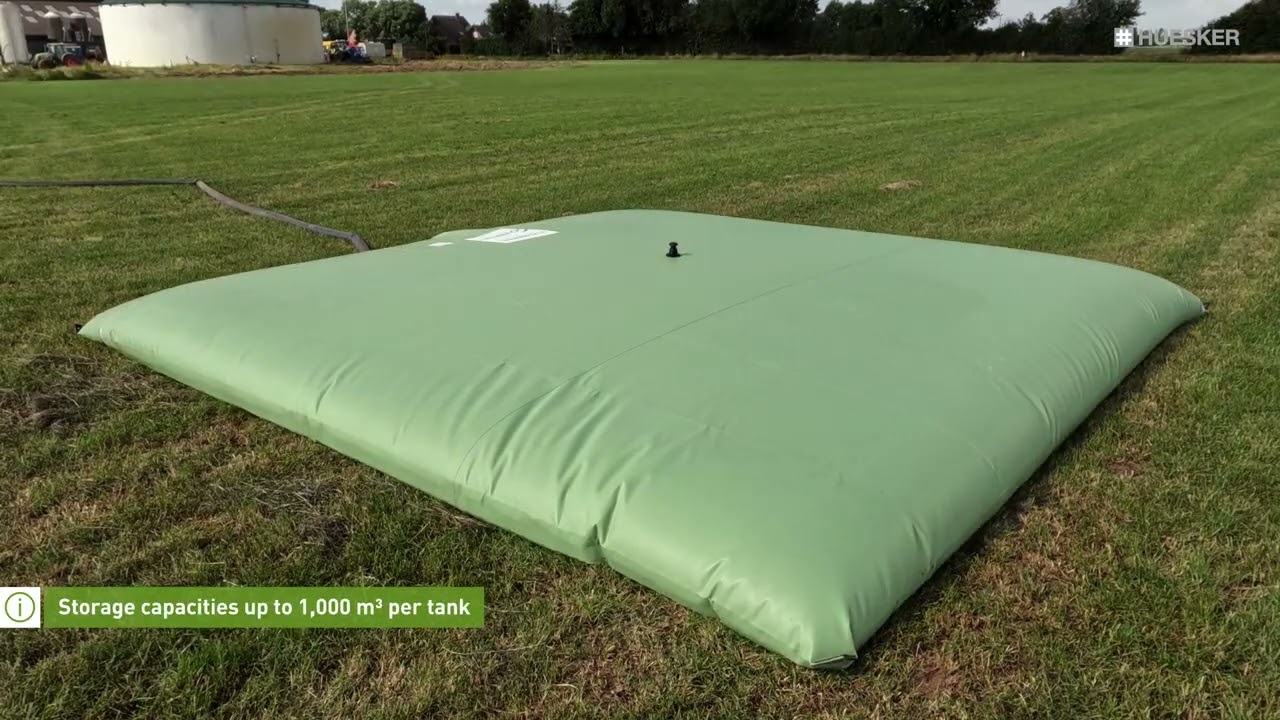Cogatec flexible storage tanks │ Safe and protected storage of homogeneous liquids