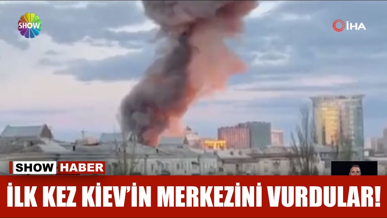 İlk kez Kiev'in merkezini vurdular!