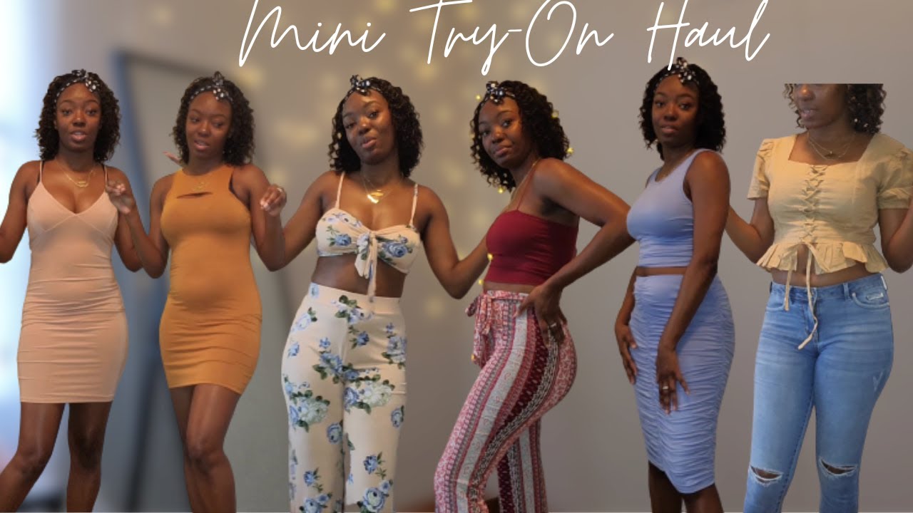 Spent Less Than $13 on Each Items ||Mini Try-On Haul || Chilling With Sapphire ❤️