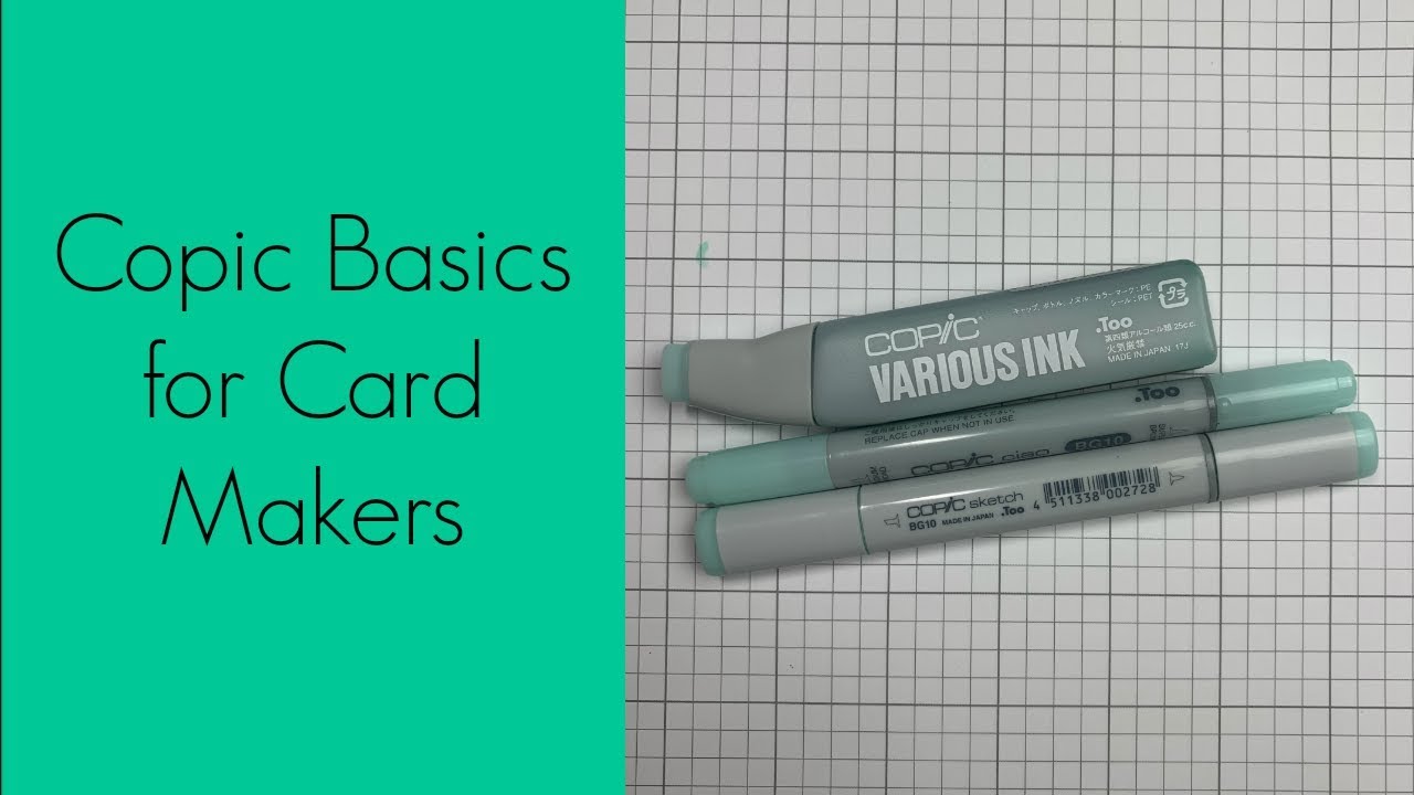 Copic Basics for Cardmakers