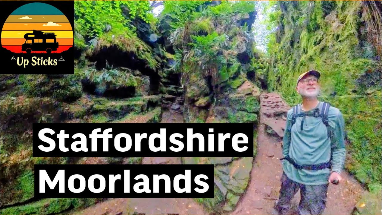 Peak District #vanlife | Exploring Lud's Church, The Roaches & more
