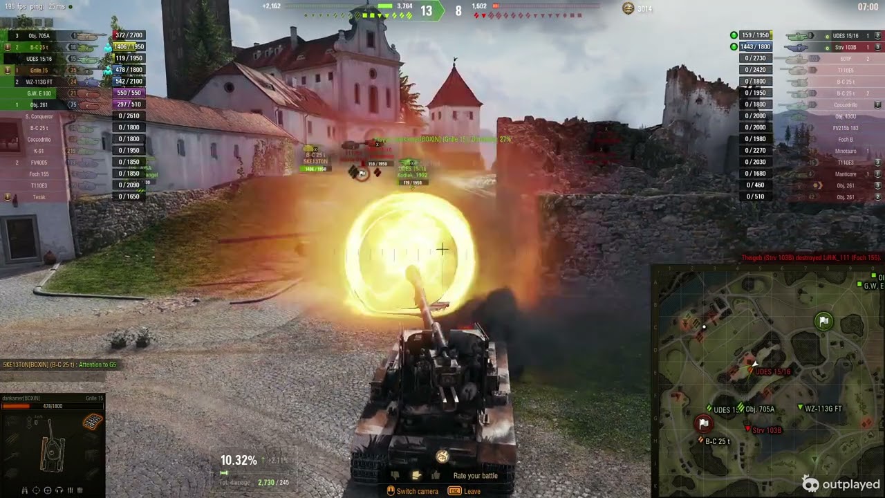 WOT grille bounce into the sky