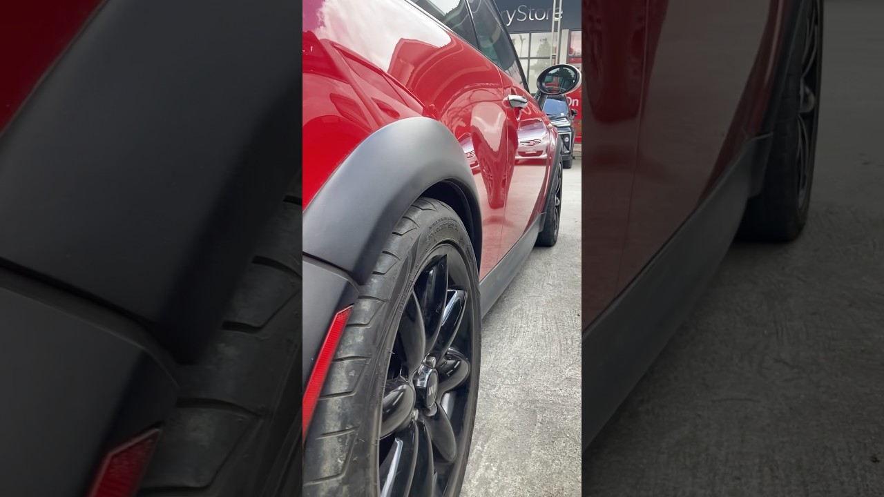 15mm Mr Offset Forged Wheel Spacers on my R53 Mini Cooper S #r53 #mroffset #wheelspacers #cooper