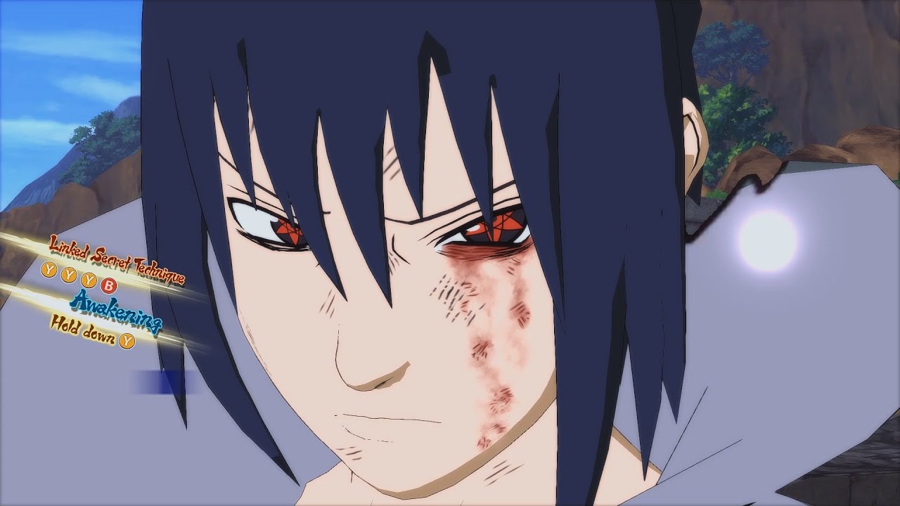 Naruto Ultimate Ninja Storm 4 PC MOD - Каге Арк Саске Пользовательские Движения Мод Геймплей