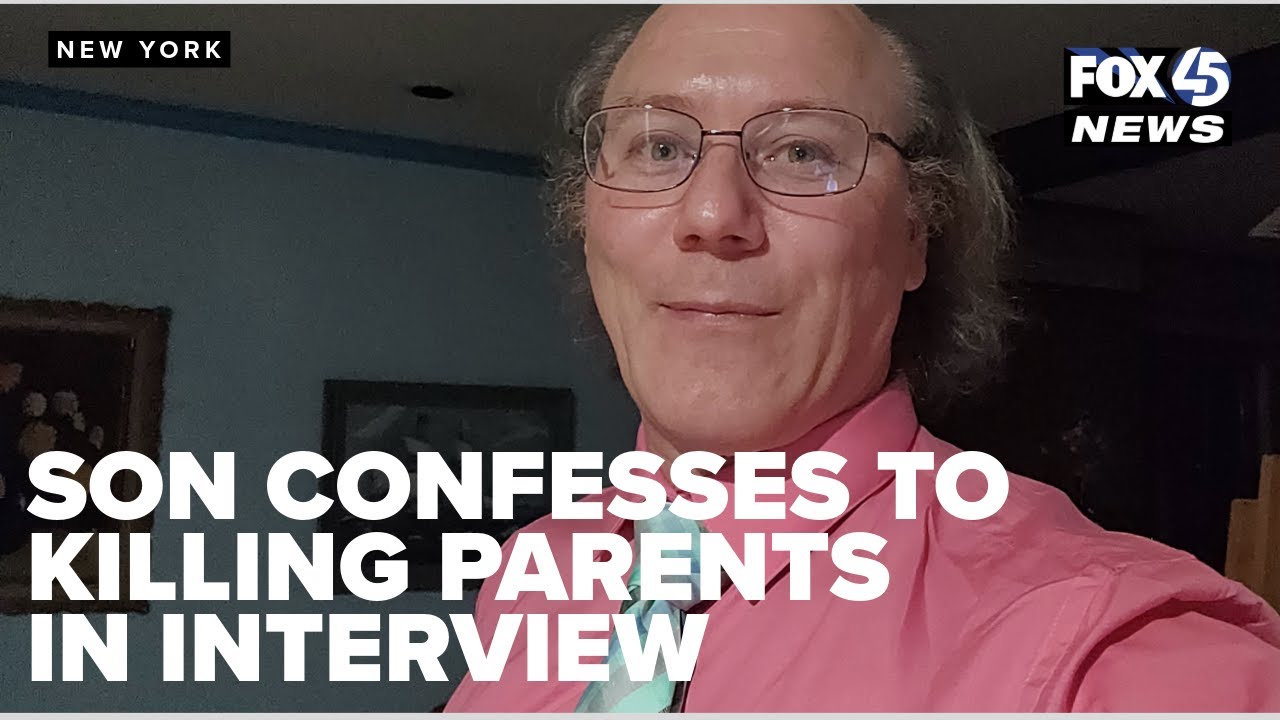 Man confesses to killing his parents during interview, arrested in front of TV station