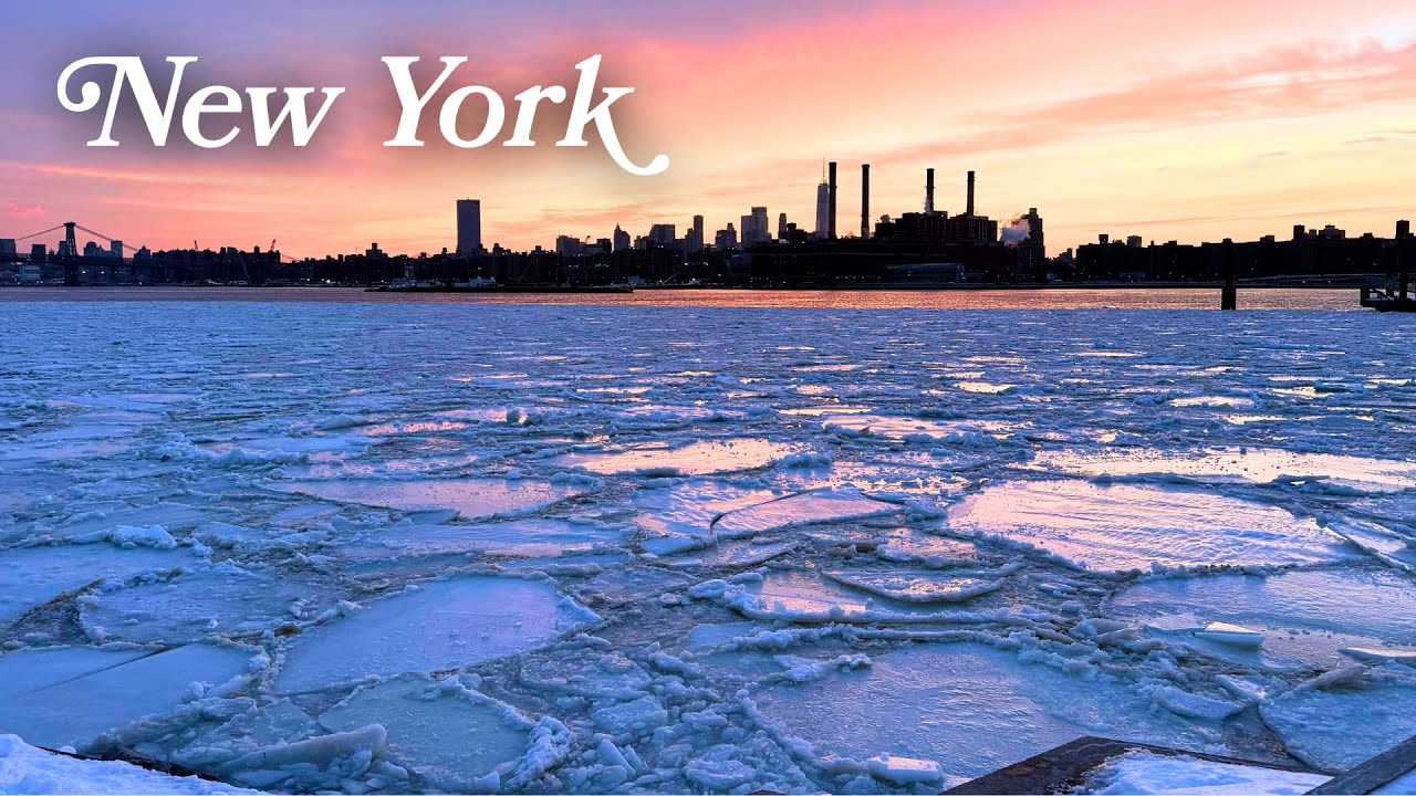 NYC LIVE: Cold Day in Brooklyn ❄️ Greenpoint Waterfront