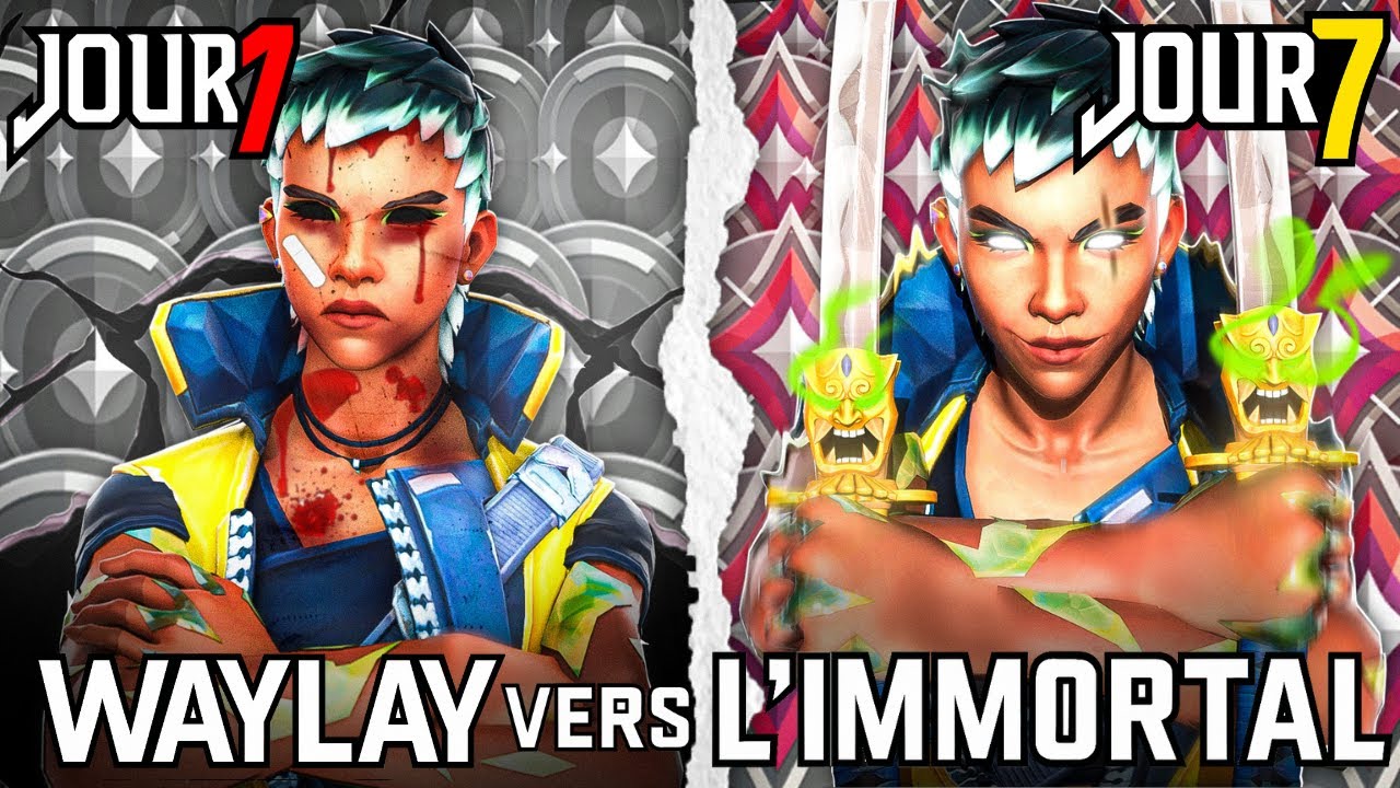 7 JOURS &agrave; INSTALOCK WAYLAY POUR PASSER IMMORTAL ET VOICI CE QU'IL S'EST PASS&Eacute; (road to immo ep 8)