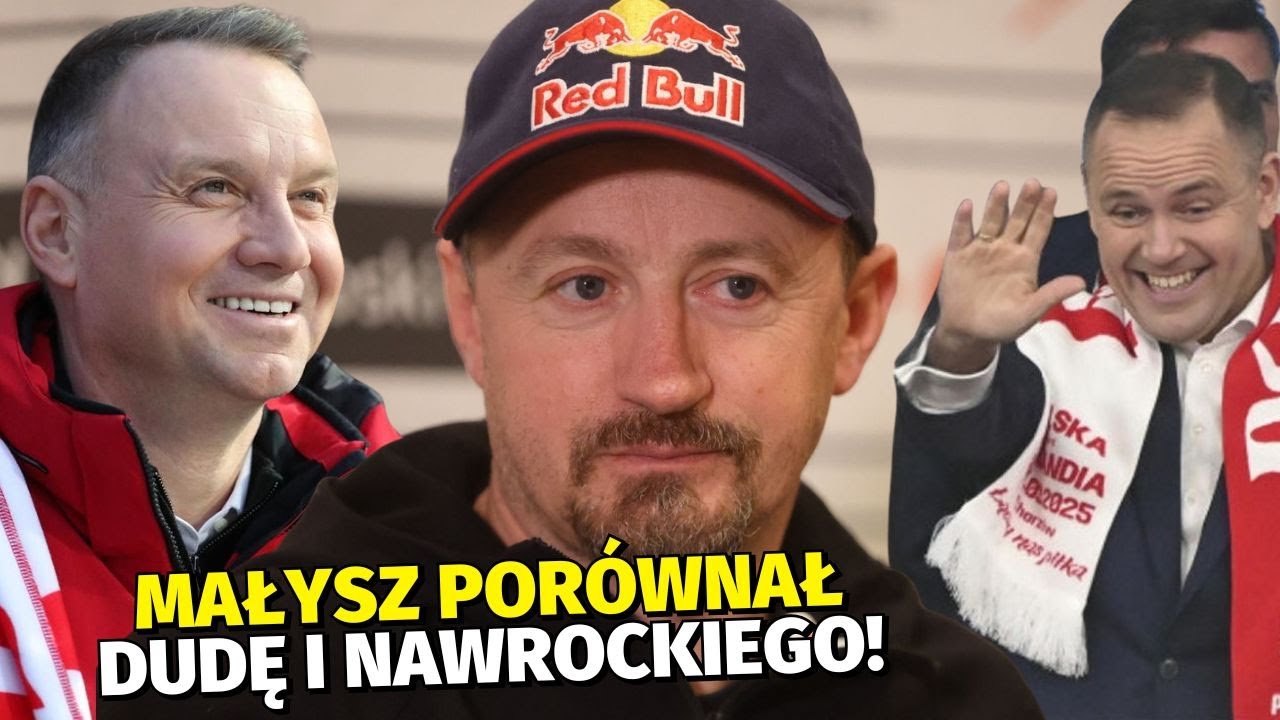 MAŁYSZ ZAPYTANY O NAWROCKIEGO. TAK PORÓWNAŁ GO DO DUDY!