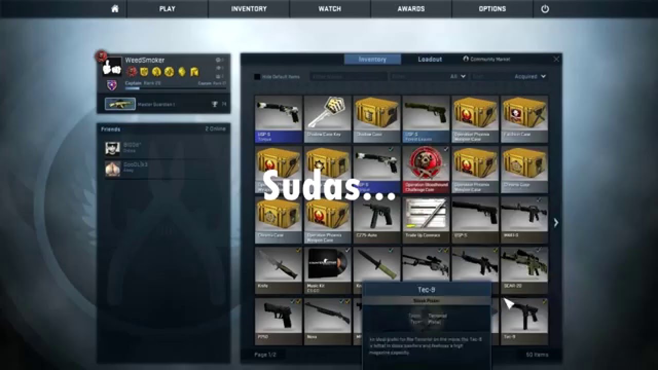 CS :GO Atidarome dezes !! / case opening !