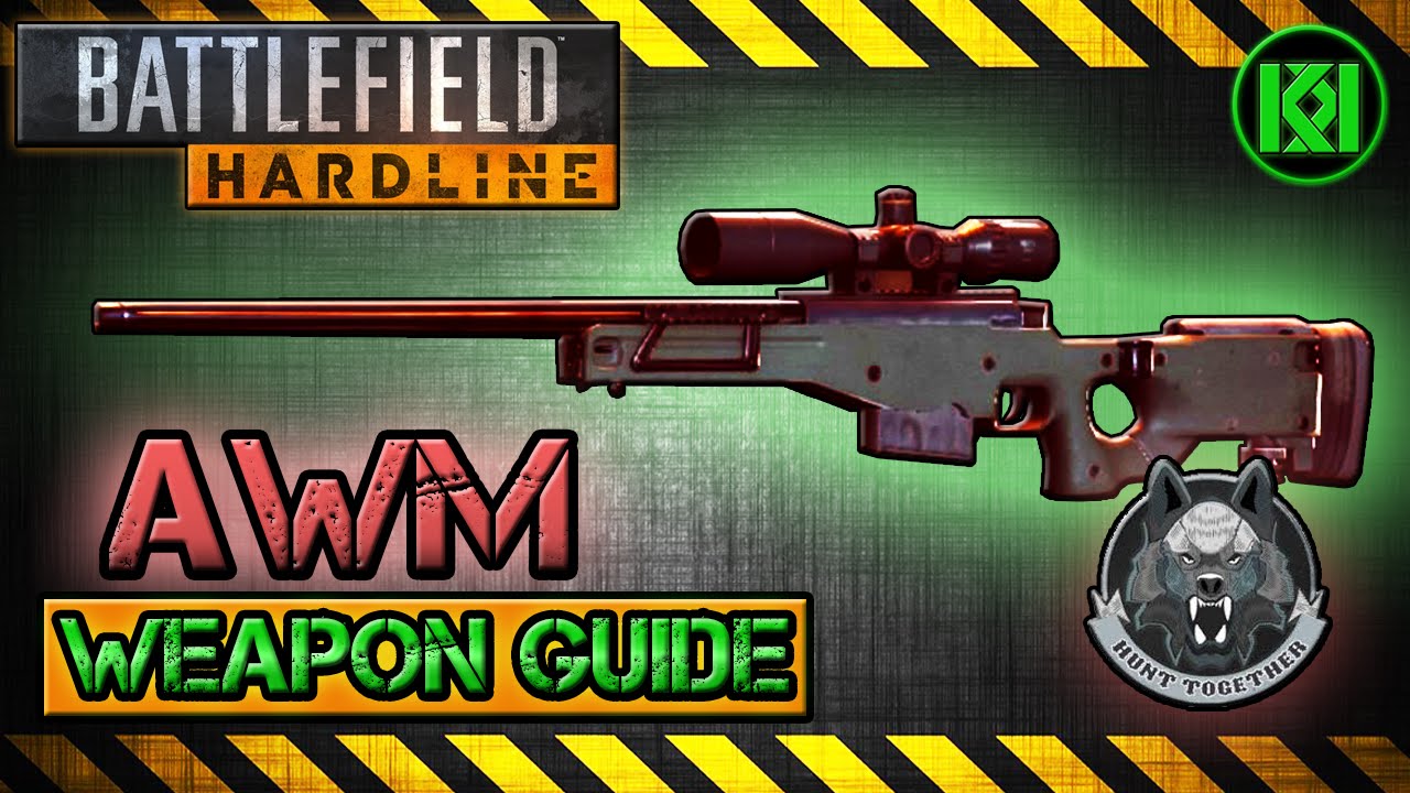 AWM Review (Gameplay) Best Gun Setup | Battlefield Hardline Weapon Guide (BFH)