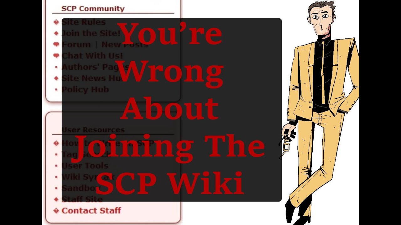 You're Wrong About Joining the SCP Wiki (Updated)