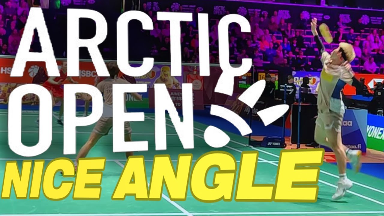 【Nice Angle】JIANG/WEI (CHN) vs. TEERARATSAKUL/TAERATTANACHAI (THA) Arctic Open 2025 Badminton