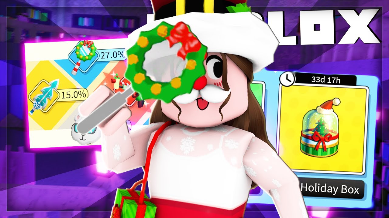 CHEGOU NATAL no MURDER PARTY 😱🎄 ROBLOX
