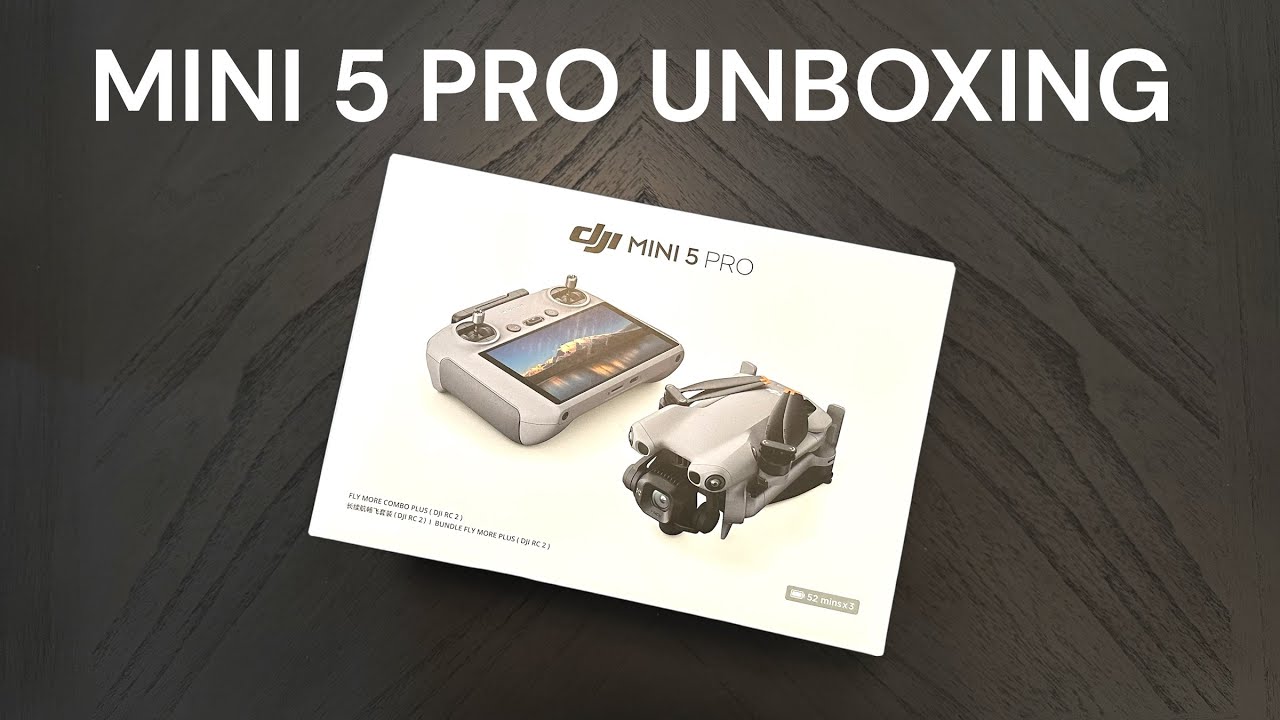 DJI Mini 5 Pro Unboxing