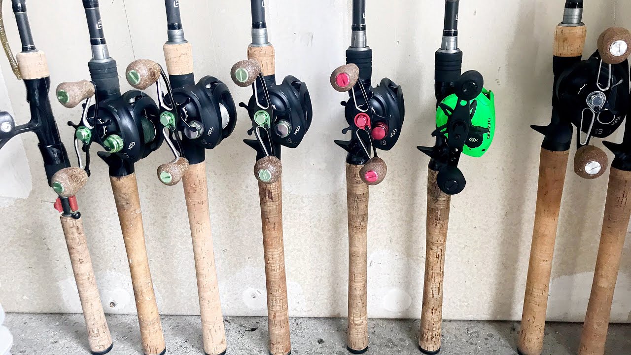 2019 ROD AND REEL ARSENAL - MY 13 FISHING SETUPS