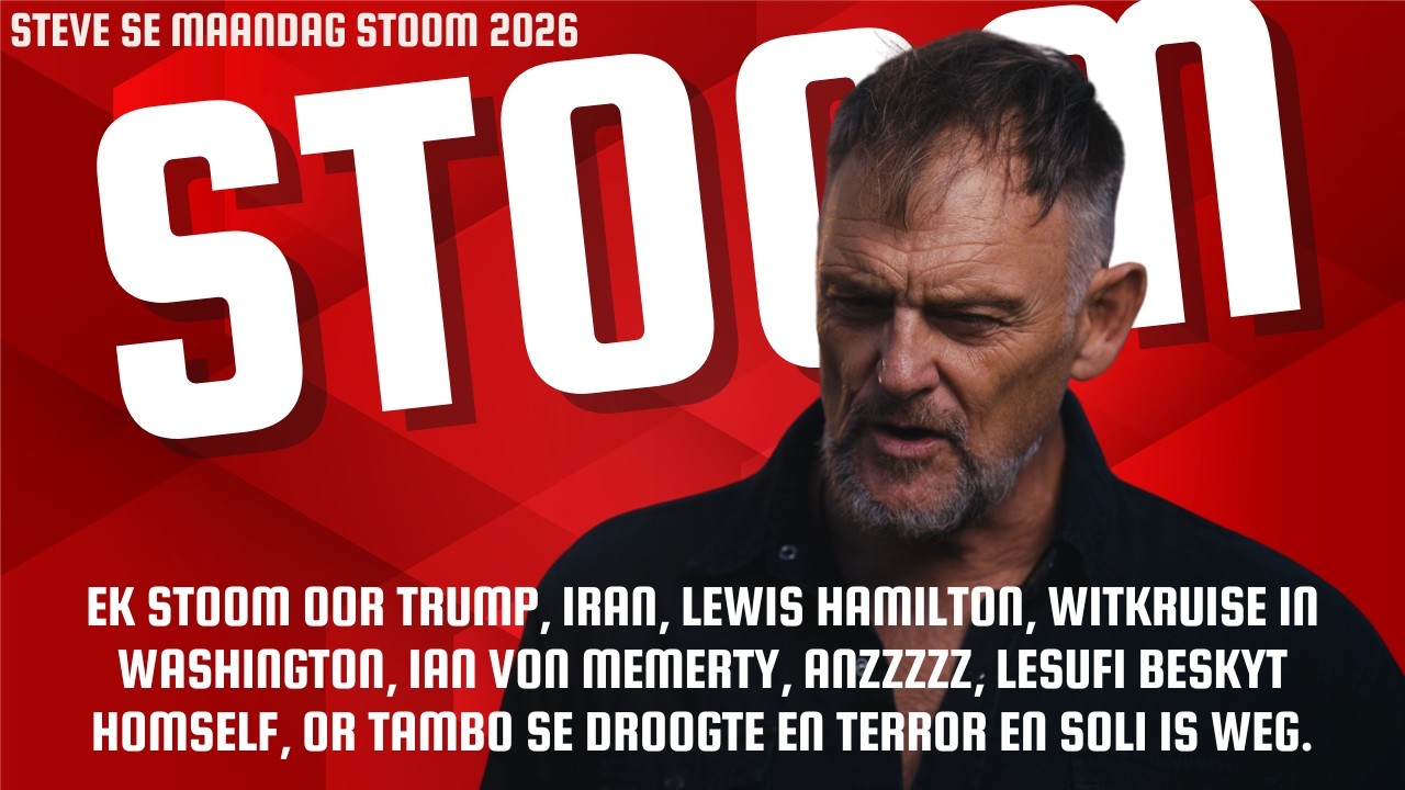 Steve STOOM 9 Maart 2026