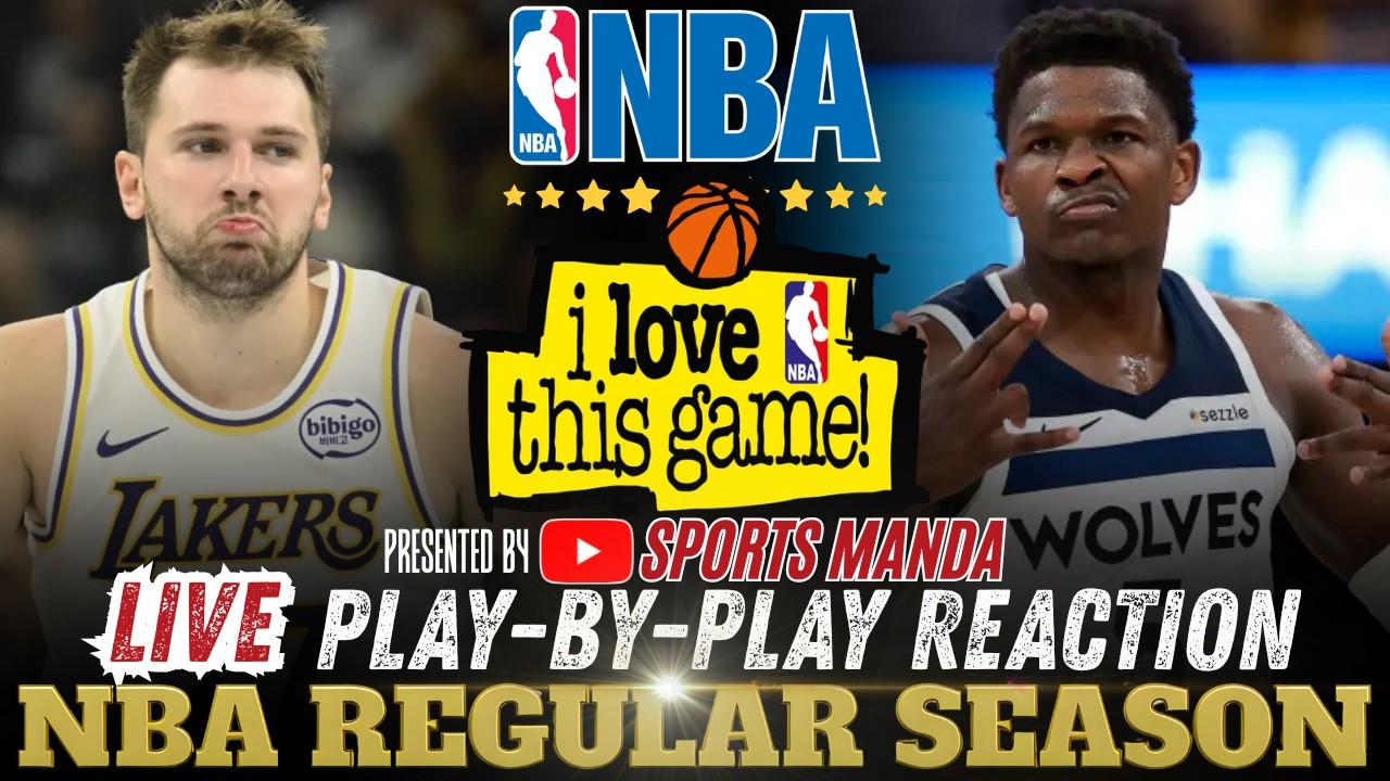 🔴LAKERS VS TIMBERWOLVES │ 2026 NBA REGULAR SEASON - Basketball Play-By-Play Reaction & Scoreboard